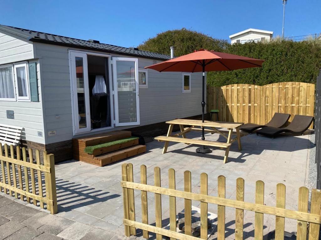 Luxe Chalet Op Camping Duindoorn, Ijmuiden Aan Zee, In De Buurt Van F1 Circuit Zandvoort En Bloemendaal Op Loopafstand Strand Exterior foto